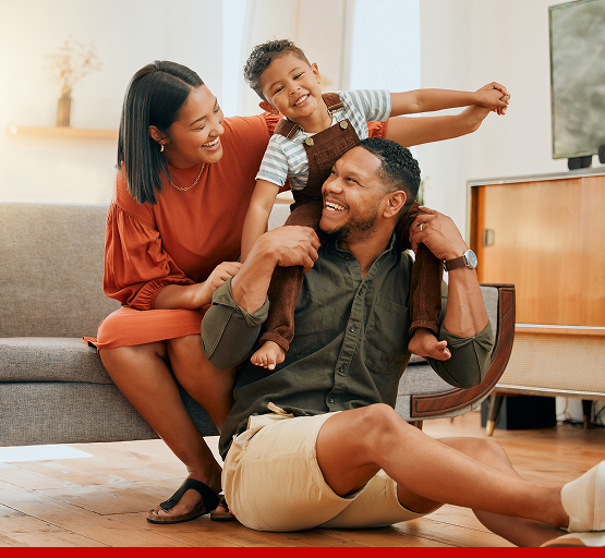 Family enjoying time together